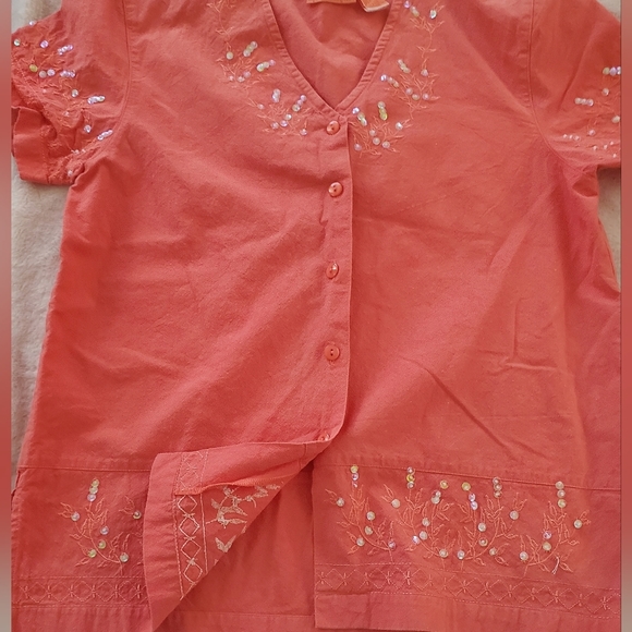 Fashion Classics 100% Cotton Women's  Blouse Exclusive Of Decoration Siz… - Picture 8 of 10